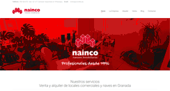 Desktop Screenshot of nainco.com