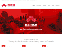 Tablet Screenshot of nainco.com